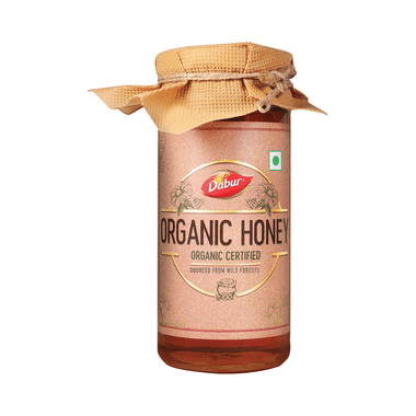 Dabur Organic Honey | Raw , Unprocessed Honey | No Sugar Adulteration