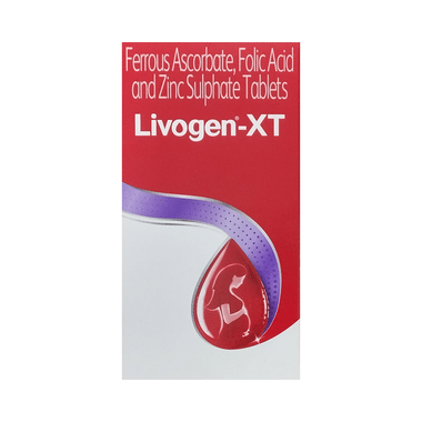 Livogen-XT Tablet With Iron, Folic Acid & Zinc