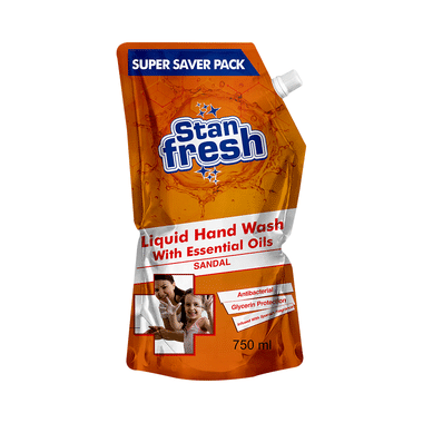 Stanfresh Liquid Handwash with Essential Oil (750ml Each) Sandal