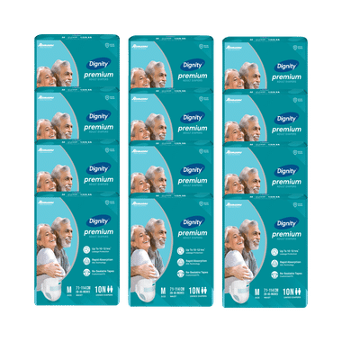 Dignity Premium Adult Diaper (10 Each) Medium