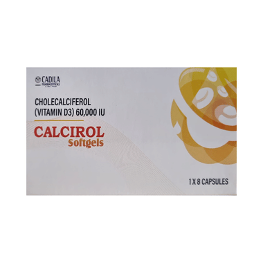 Calcirol 60000IU Softgels