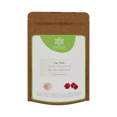 Natuur Pure Rose Petals Face Pack