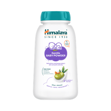 Himalaya Gentle Baby Powder | Keeps Baby's Skin Soft & Dry | Paraben-Free