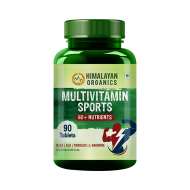 Himalayan Organics Multivitamin Sports 60+ Nutrients Tablet | Healthy Bones & Joints