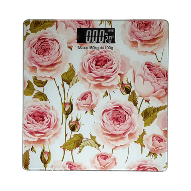 Sahyog Wellness Personal Digital Weighing Scale Flower Design