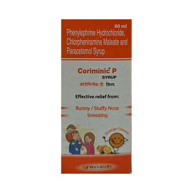 Coriminic P Syrup Orange