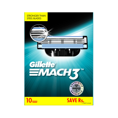 Gillette Mach 3 Shaving Razor Blades