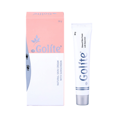 Golite Natural Skin Cream with Sunscreen | Phthalate & Paraben-Free