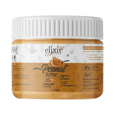 Elixir Wellness Peanut Butter Natural Creamy