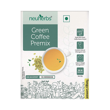 Neuherbs Instant Green Coffee Sachet (3gm Each)