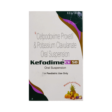 Kefodime CV Syrup Mixed Fruit