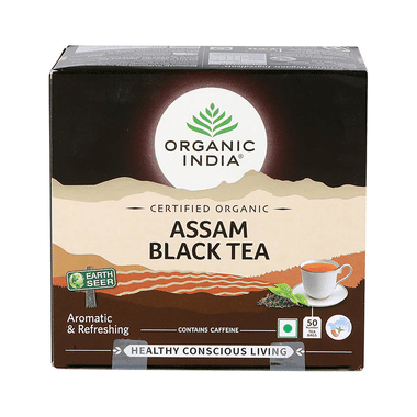 Organic India Assam Black Tea Bag (2gm Each)