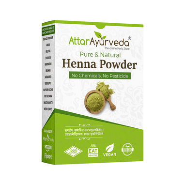 Attar Ayurveda Pure And Natural Henna Powder