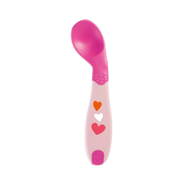 Chicco Baby Feeding Spoon 8m+ Pink