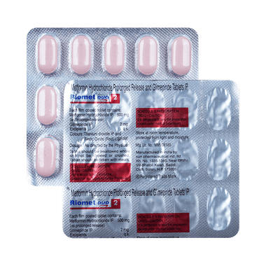 Riomet Duo 2 Tablet PR