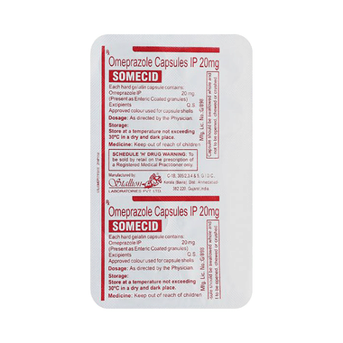 Somecid 20mg Capsule