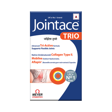 Jointace Trio Capsule | For Pain Relief | Supports Flexible Joints | Bone, Joint & Muscle Care