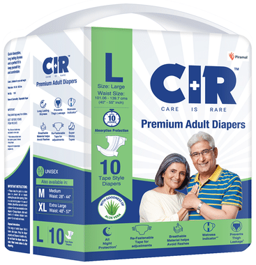 Romsons Procare Adult Diaper Large: Buy packet of 10.0 diapers at best  price in India