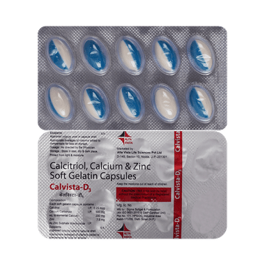 Calvista D3 Soft Gelatin Capsule