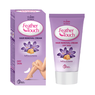 Vi-John Feather Touch Hair Removal Cream Saffron & Honey