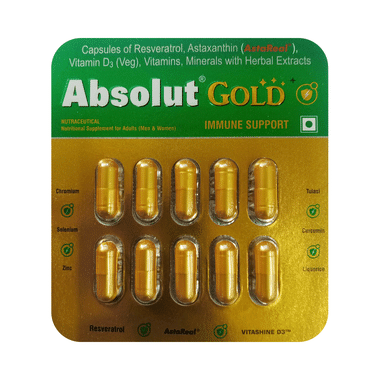 Absolut Gold Capsule