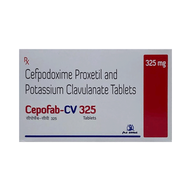 Cepofab-CV 325 Tablet