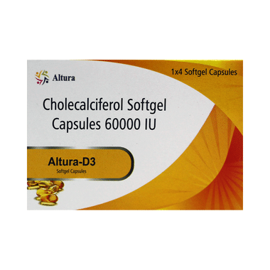 Altura D3 Soft Gelatin Capsule