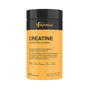 MyFitFuel Creatine Monohydrate 200 Mesh Capsule