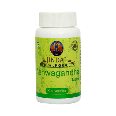 Jindal Herbal Ashwagandha Tablet (60 Each) Buy 2 Get 1 Free