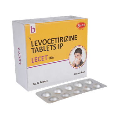 Lecet 5mg Tablet