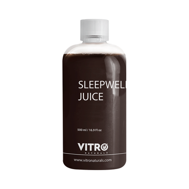 Vitro Sleepwell+ Juice | Mix Of Ashwagandha Shankhpushpi And Valerian