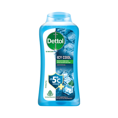 Dettol Icy Cool Bodywash & Shower Gel | pH Balanced & Soap Free