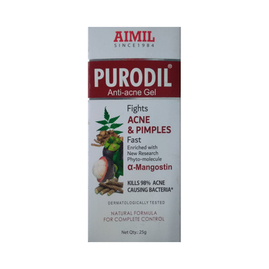 AIMIL Purodil Anti-Acne Gel | Fights Acne & Pimples | Controls Skin Infections & Allergies