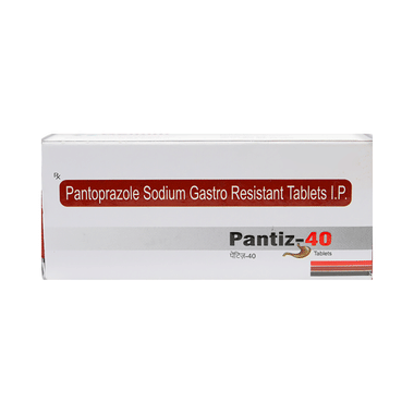 Pantiz 40mg Tablet