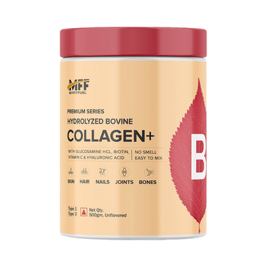 MyFitFuel Premium Series Hydrolyzed Bovine Collagen+ With Glucosamine Unflavored