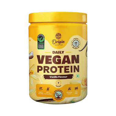 Origin Nutrition Vegan Plant Protein Powder Vanilla