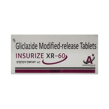 इंस्यूराइज 60mg टैबलेट एक्सआर