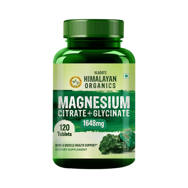 Vlado's Himalayan Organics Magnesium Citrate + Glycinate Tablet