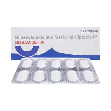 Glibamide M 5mg/500mg Tablet