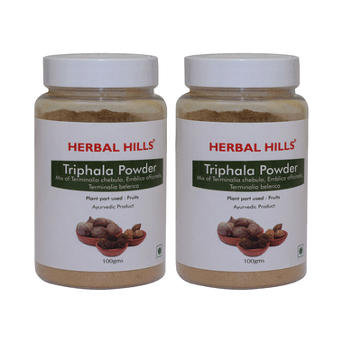 Herbal Hills Triphala Powder Pack Of 2