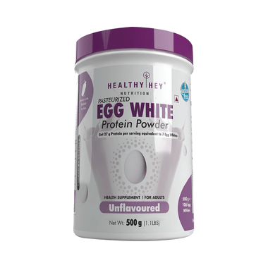 Healthy Hey Nutrition Pasteurized Egg White Protein Powder Unflavoured