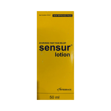 Sensur Ayurvedic Fast Pain Relief Lotion