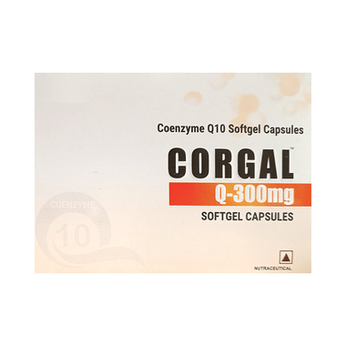 Corgal Q 300mg Softgel Capsule