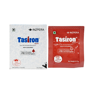 Tasiron Sachet (0.75gm Each) Tangy Orange