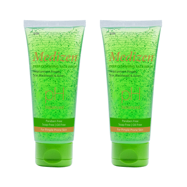 Medizen Deep Cleansing Face Wash (100ml Each)