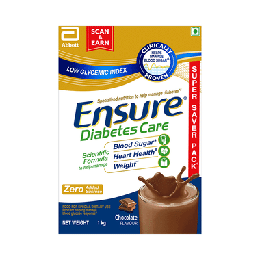 Ensure Diabetes Care Specialized Nutrition Drink Powder Chocolate