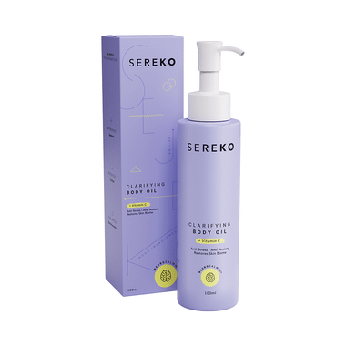 Sereko Clarifying Body Oil For Smooth, Dewy Skin And Glow