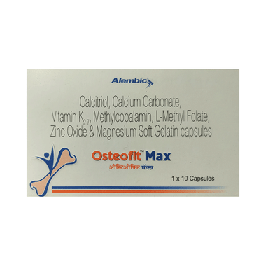 Osteofit Max Soft Gelatin Capsule