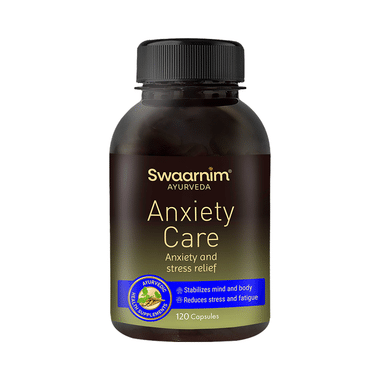 Swaarnim Ayurevda  Anxiety Care Capsule (120 Each)