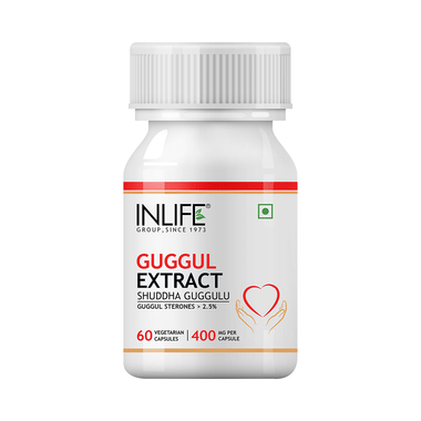 Inlife Guggul Extract 400mg Capsule